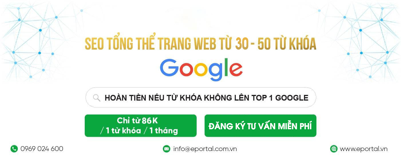Thiết Kế Website trọn gói Eportal, chuyên dịch vụ thiết kế website chuyên nghiệp giá rẻ, tương thích di động