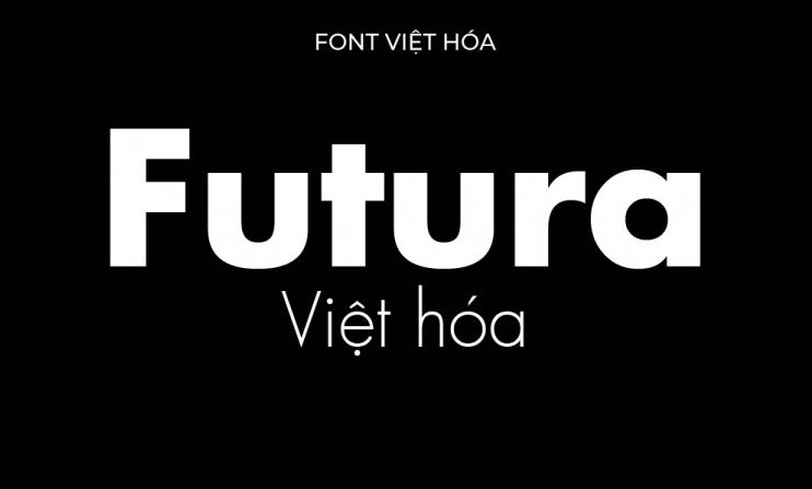 Font chữ không chân việt hoá