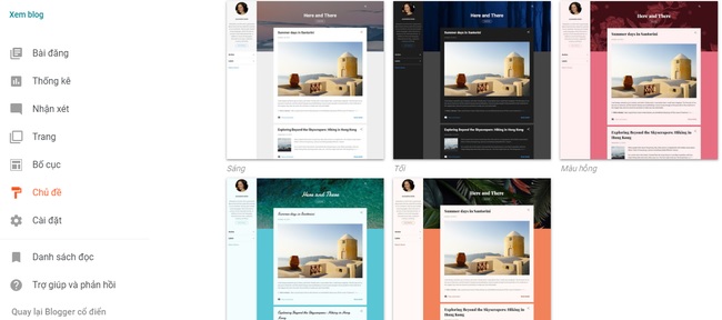Thiết kế website cá nhân miễn phí