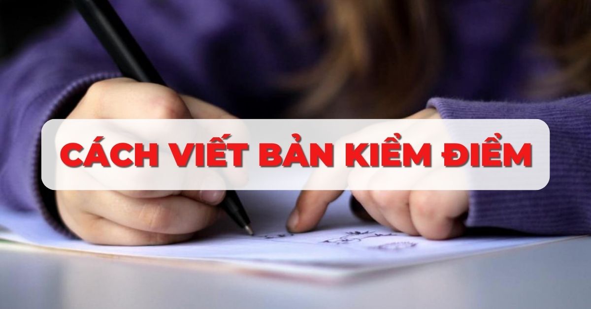 cách viết bản kiểm điểm cấp 2
